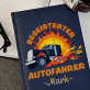 Begeisterter Autofahrer - Notizbuch A5 mit Aufdruck Begeisterter Autofahrer - Notizbuch A5 mit Aufdruck