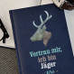 Vertrau mir - Notizbuch A5 mit Aufdruck