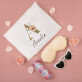 Geschenkset für die Frau mit Satinbademantel und Brille Geschenkset für die Frau mit Satinbademantel und Brille