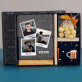 Geschenkset für Ihren Sohn mit Druck auf Acrylglas und Haselnüssen in weißer Schokolade