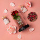 Geschenkset für die Schwiegermama mit Ewiger Rose, Schokolade und Badesalz