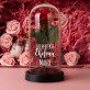 Geschenkset Für die Ehefrau mit Ewiger Rose, Schokolade und Badesalz
