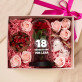 Geschenkset zum 18. Geburtstag mit Ewiger Rose, Schokolade und Badesalz Geschenkset zum 18. Geburtstag mit Ewiger Rose, Schokolade und Badesalz