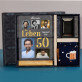 Geschenkset mit Druck auf Acrylglas und Feuerzeug zum 50. Geburtstag Geschenkset mit Druck auf Acrylglas und Feuerzeug zum 50. Geburtstag
