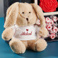 Geschenkset mit Kuscheltier Zum Valentinstag
