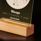 Waage - Druck auf Acrylglas mit LED Beleuchtung Waage - Druck auf Acrylglas mit LED Beleuchtung