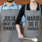 Make me dinner - Set mit 2 Kochschürzen