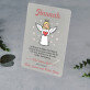 Kommunionwünsche Engel für ein Mädchen - Druck auf Acrylglas Kommunionwünsche Engel für ein Mädchen - Druck auf Acrylglas